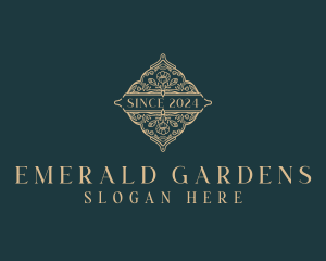 Stylish Decorative Garden logo design