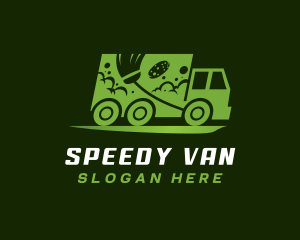 Van - Cleaning Van Vehicle logo design
