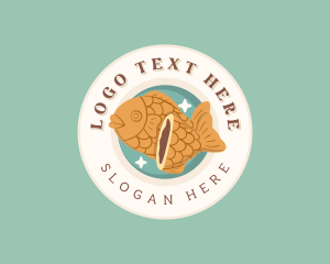 Ice Cream Dessert Food Logo