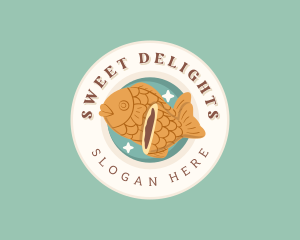 Ice Cream Dessert Food logo design