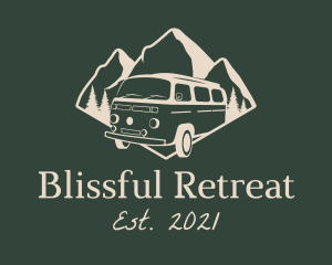Provincial - Camping Travel Van logo design