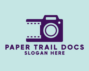 Documentation - Camera Film Strip Photography logo design