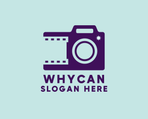 Film - Camera Film Strip Photography logo design