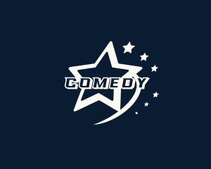 Galaxy Shooting Star Logo