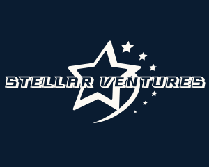 Galaxy Shooting Star logo design
