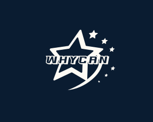 Cosmic - Galaxy Shooting Star logo design