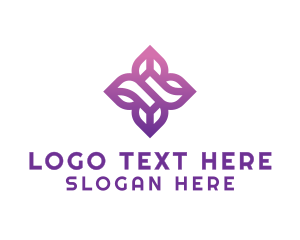 Decorative - Letter S Decorative Flower logo design