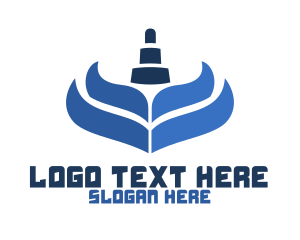 Gadget - Blue Vape Smoke logo design