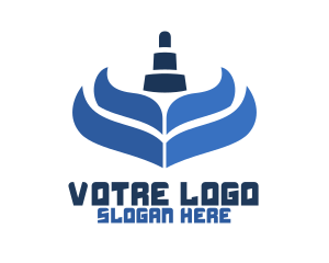 Blue Vape Smoke Logo