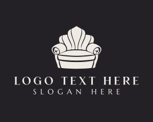 Chair - Sofa Lounge Chair logo design