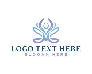Yoga Fitness Meditation Logo