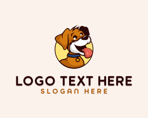 Puppy - Pet Dog Veterinarian logo design