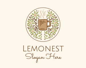 Latte - Organic Teahouse Drink logo design
