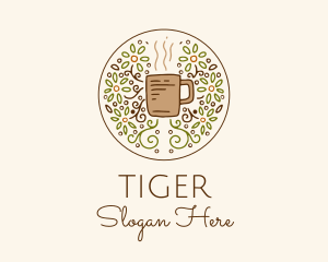 Espresso - Organic Teahouse Drink logo design