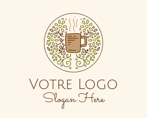 Espresso - Organic Teahouse Drink logo design