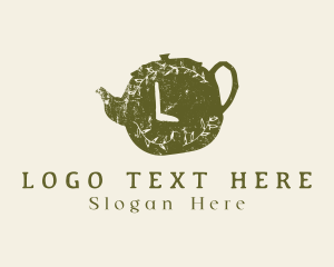 Antique - Rustic Teapot Cafe logo design