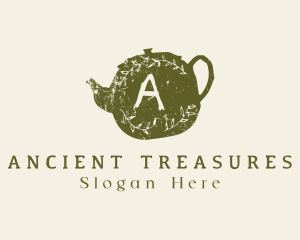 Boiler Teapot Wreath logo design