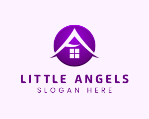 Mortgage - House Broker Letter A logo design