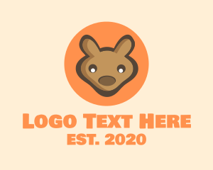 Baby - Baby Joey Kangaroo logo design