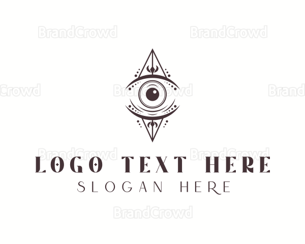 Bohemian Eye Tarot Logo