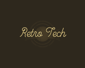 Retro Textured Grunge logo design