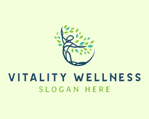 Eco Wellness Spa logo design