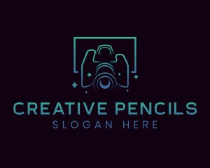 Camera Lens Studio logo design