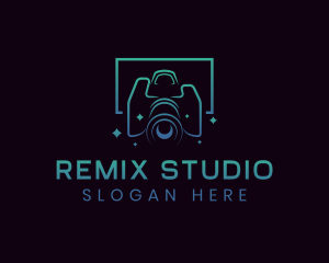 Camera Lens Studio logo design