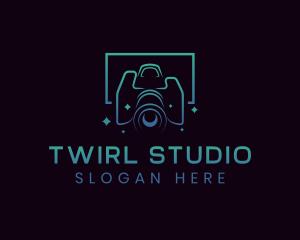 Camera Lens Studio logo design