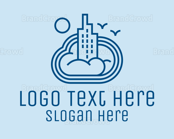 Blue Cloud City Logo