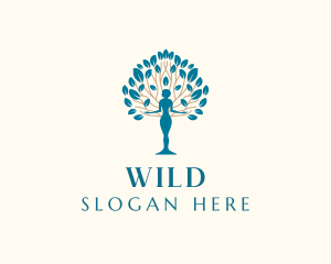 Organic Woman Tree Logo