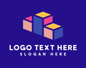 Fun - Fun Building Blocks logo design