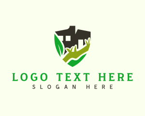 Shovel - Lawn Turf Landscaping logo design