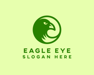 Green Eagle Wildlife logo design