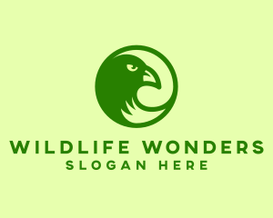 Green Eagle Wildlife logo design