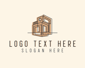 Residential - House Property Architecture logo design