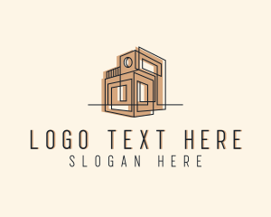 Architecture - House Property Architecture logo design