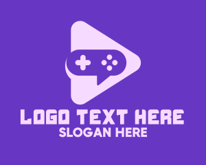 Controller - Video Game Play logo design