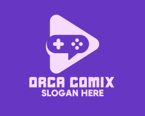 Console - Video Game Play logo design