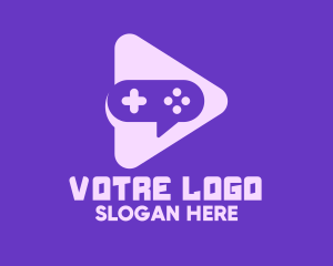 Controller - Video Game Play logo design