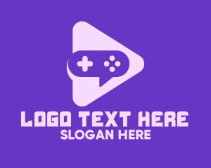 Console - Video Game Play logo design