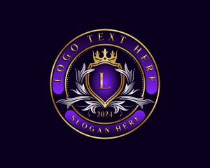 Insignia - Royal Crest Crown logo design