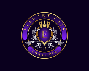 Royal Crest Crown logo design