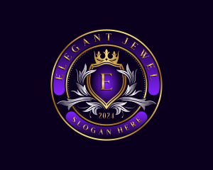 Royal Crest Crown logo design