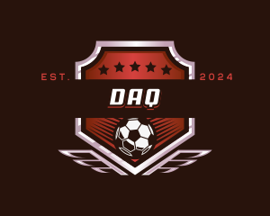 Soccer League Football Logo