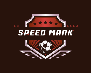 Soccer League Football logo design