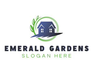 Home Landscaping Maintenance logo design