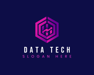Data - Analytic Data Stack logo design