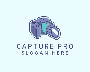 Dslr - DSLR Photography Camera logo design