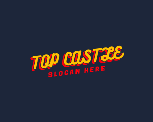 Retro Funky Brand Logo